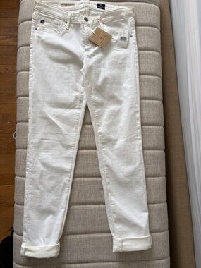 AG Adriano Goldschmied White Skinny Jeans